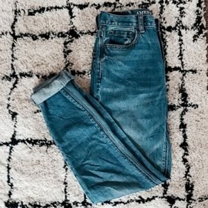 AEO mom jeans